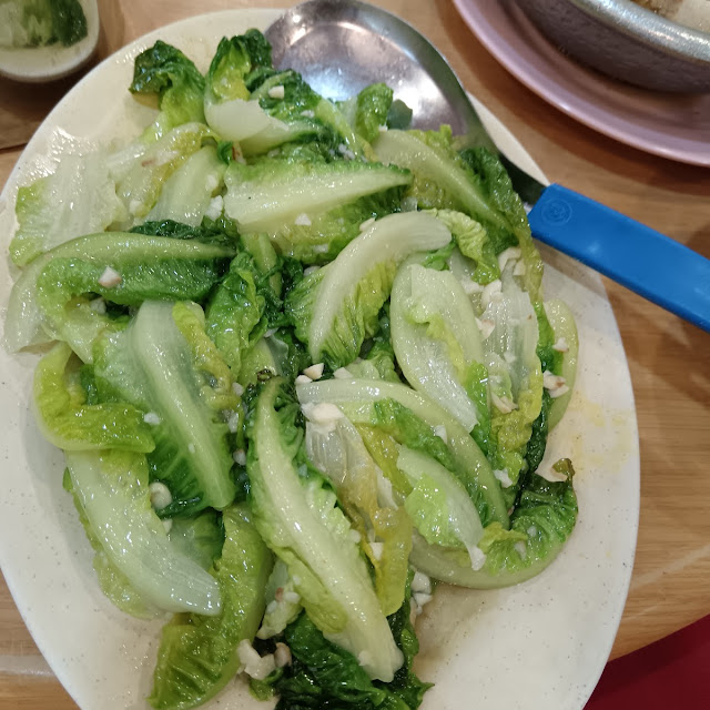 Fried Cabbage with Dried Shrimps