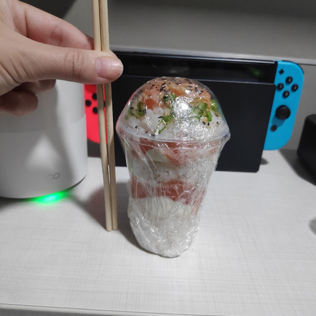Temaki Salmão E Creme Cheese