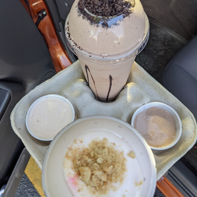Chocolate Oreo Shake White Chocolate Raspberry