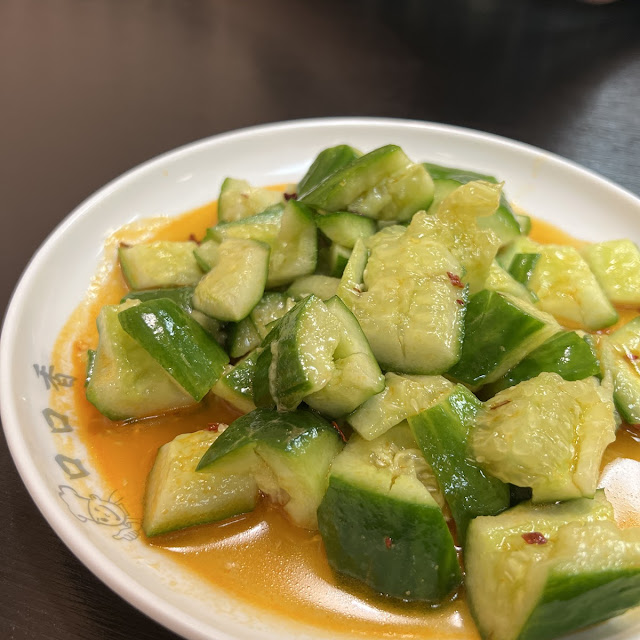 cucumber salad 拍黄瓜
