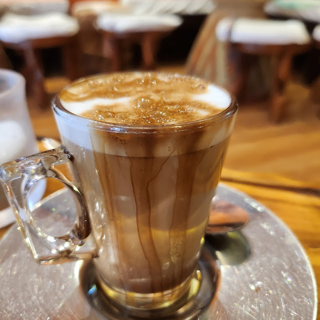 Pot of Coffee with Milk