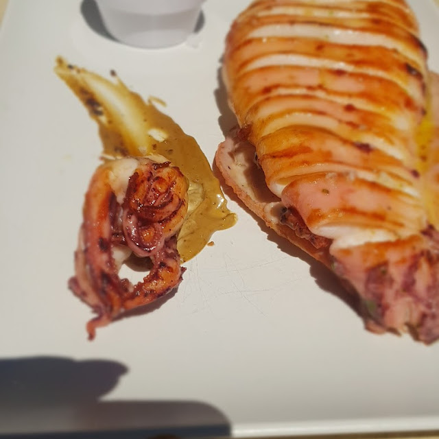 Calamar A la Plancha Al Ajo Negro