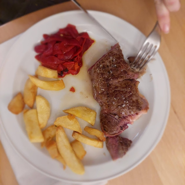 Entrecot Con Patatas