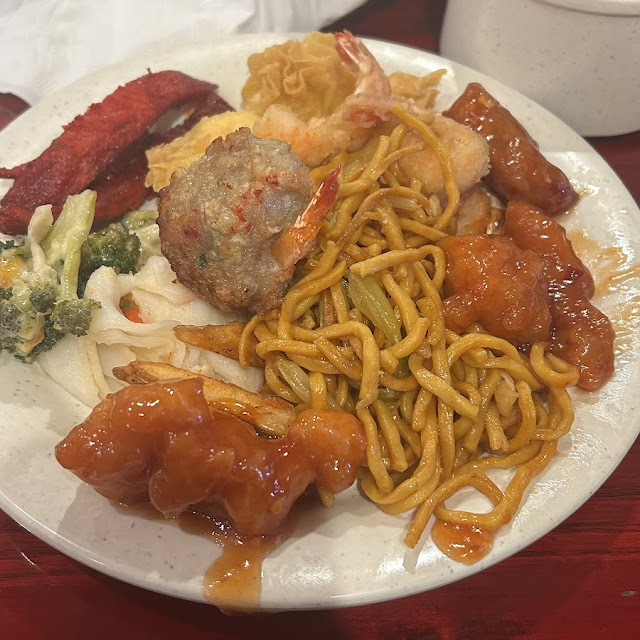 Broccoli and Shrimp and Mushrooms