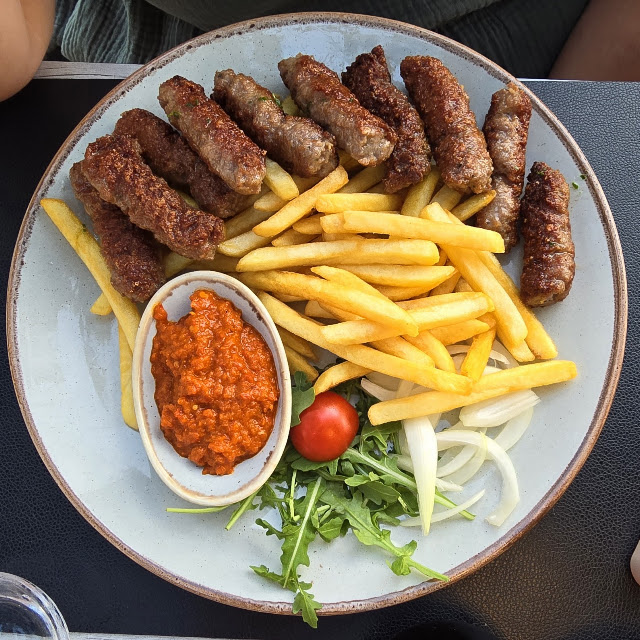 Cevapcici with Fries