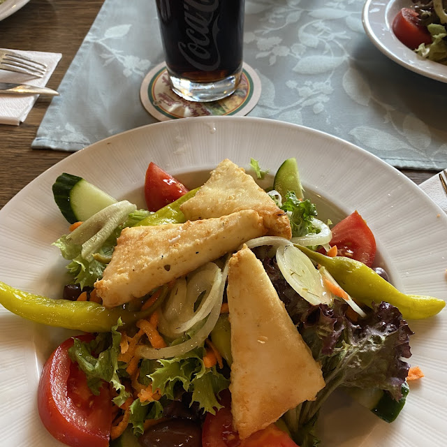 Salat Mit Gebackenem Feta