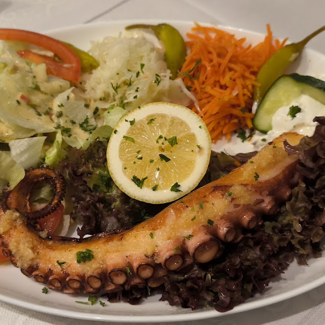Gegrillter Oktopus