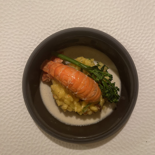 Hummer Mit Safranrisotto