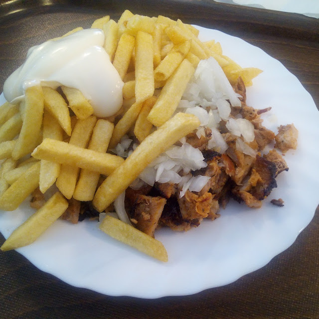 Gyros Mit Pommes Frites